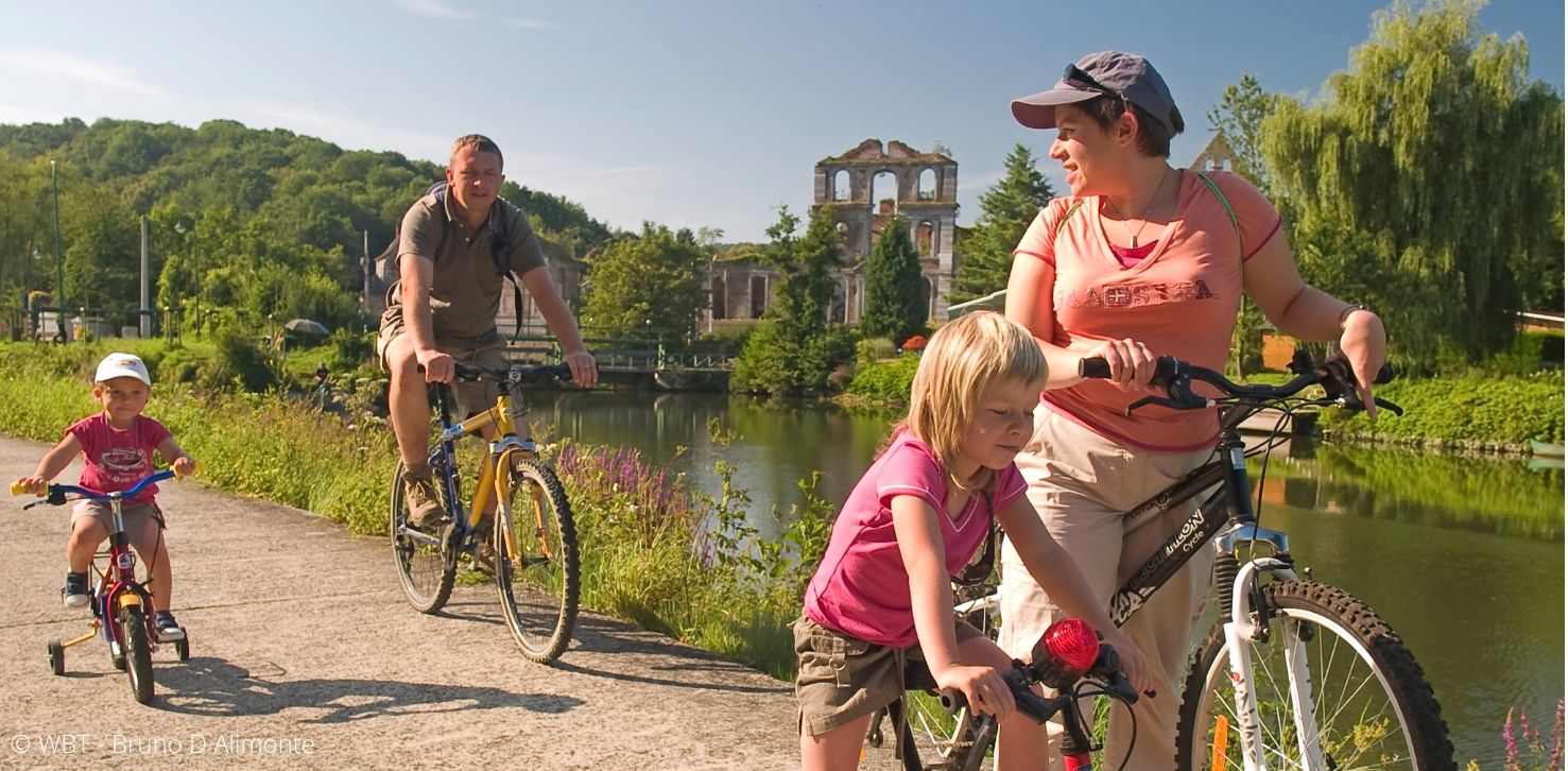 Abbaye Aulne velo