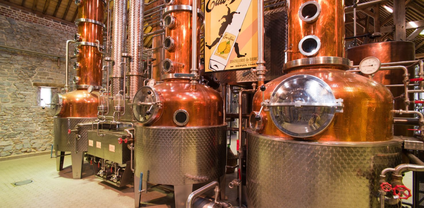 La Distillerie de Biercée. © WBT - Bernard Boccara