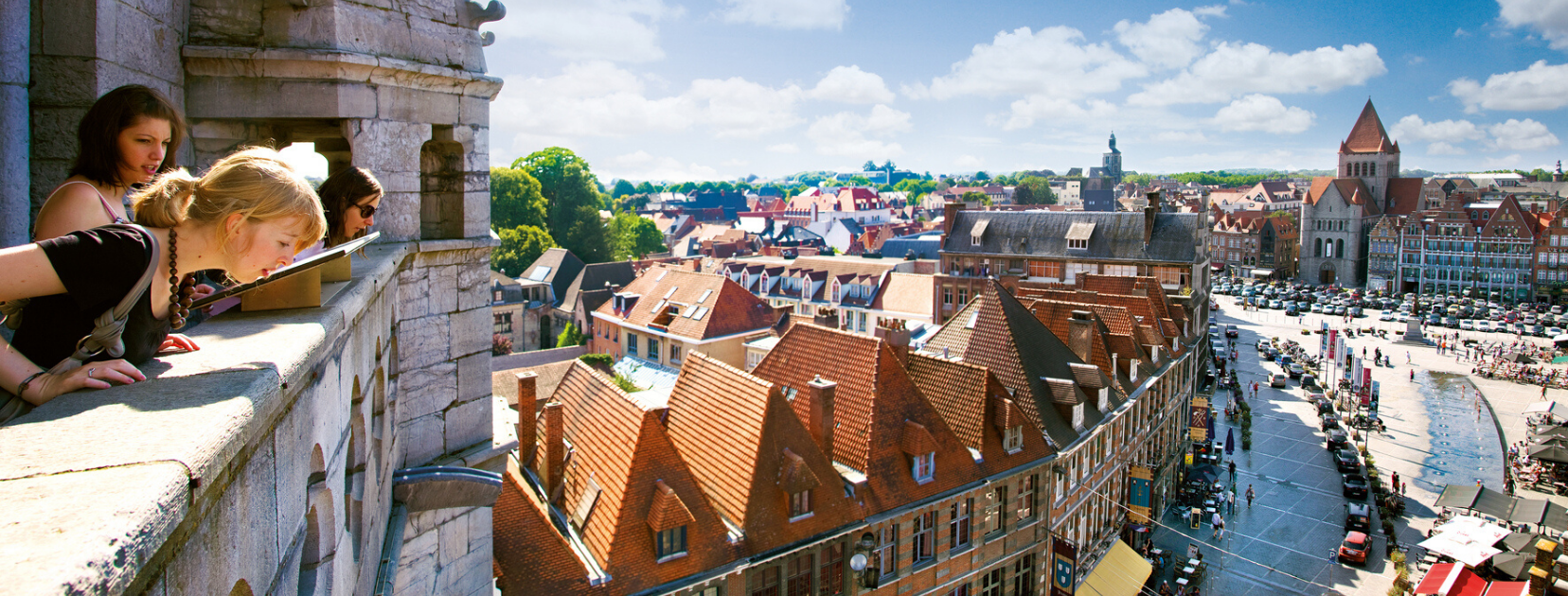 Vue sur Tournai